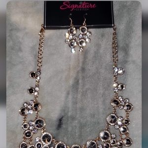 Signatures series necklace and earrings set